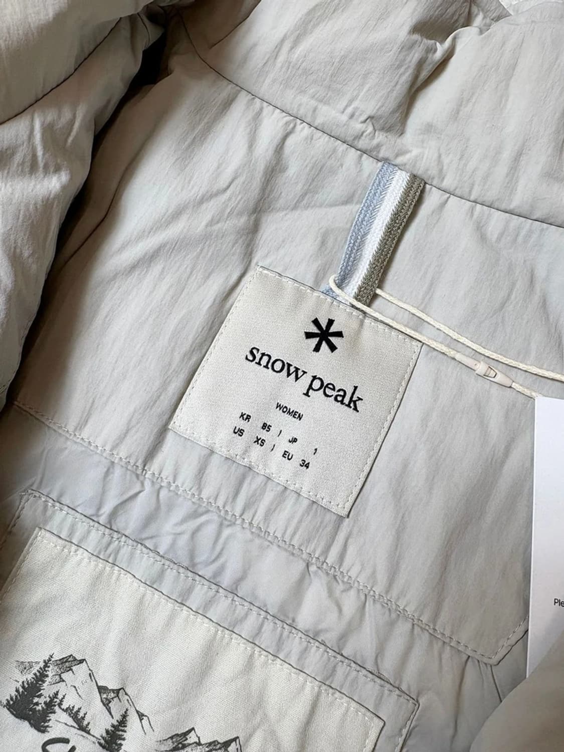 스노우 유틸리티 스탠드넥 헤비 구다운 패딩 PN6575    상품이미지7