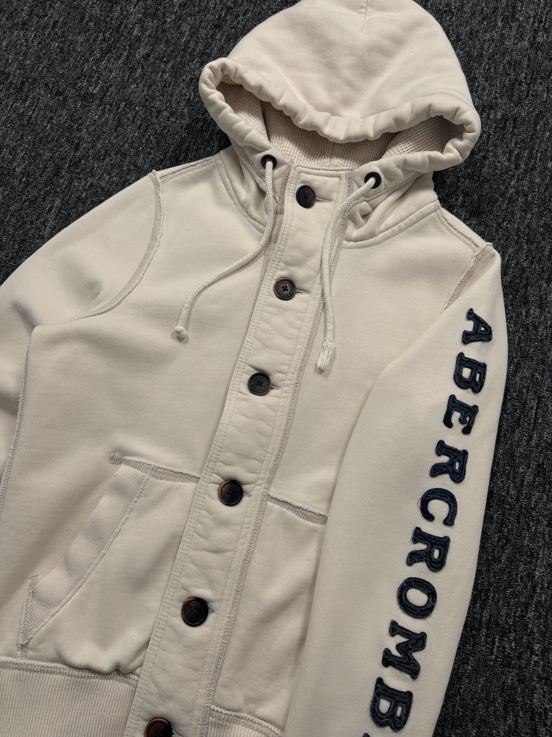 아베크롬비 버튼 후드 자켓 상품이미지4