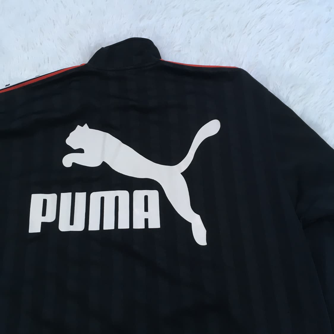 빈티지 퓨마 백 빅 로고 프린팅 저지 769 y2k 스트릿 갸루 펑키 상품이미지3