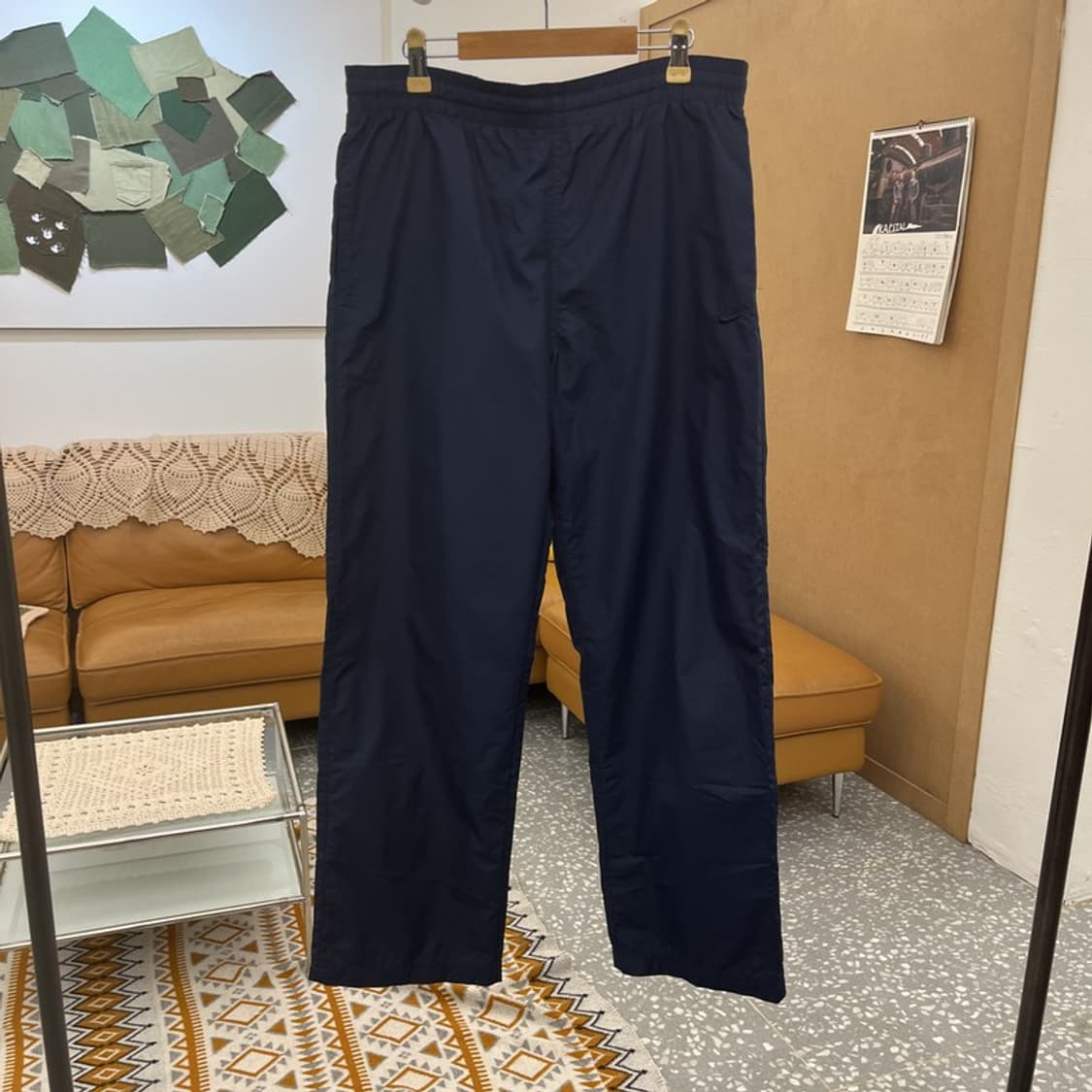 나이키 올드스쿨 빈티지 스포티 무지 트랙팬츠 L C10604 상품이미지3