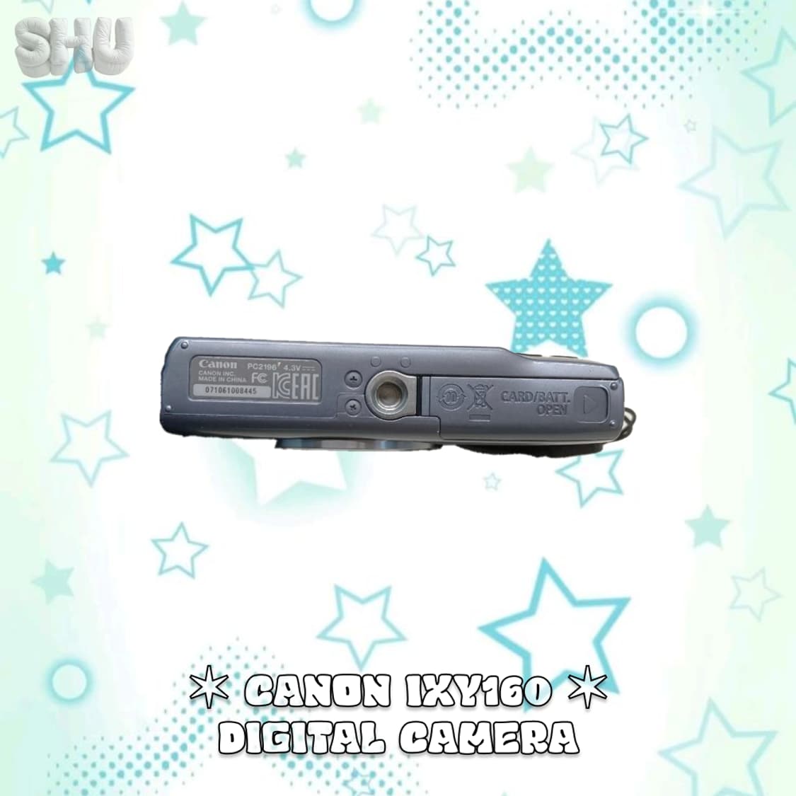 캐논 익시 IXY 160 (익서스 165) 빈티지 디카 차콜 상품이미지5