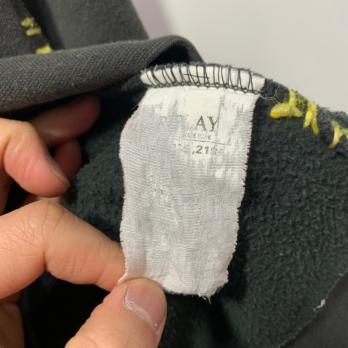 리플레이 자수 후드티 상품이미지5