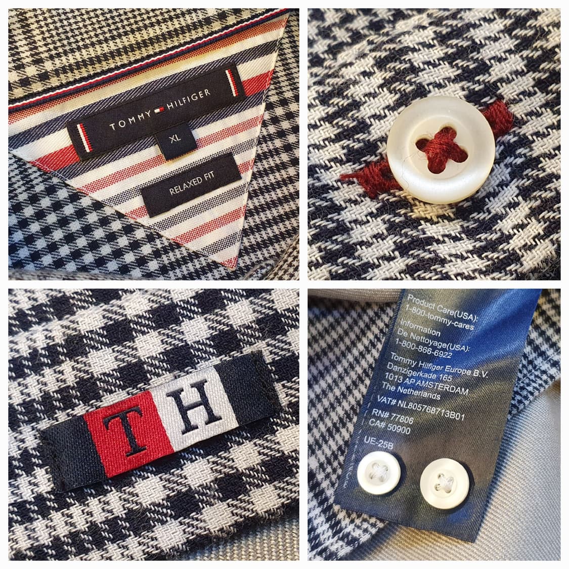 110/120.타미 릴렉스드 체크셔츠 상품이미지6