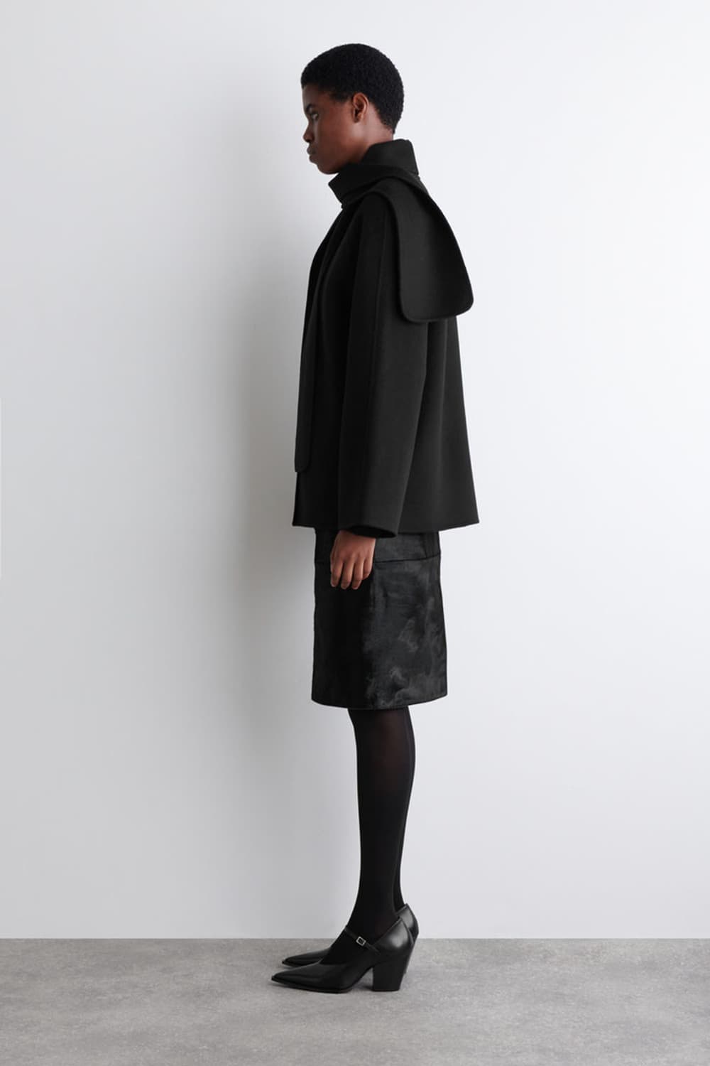 COS 더블페이스 울 스카프 재킷 상품이미지7