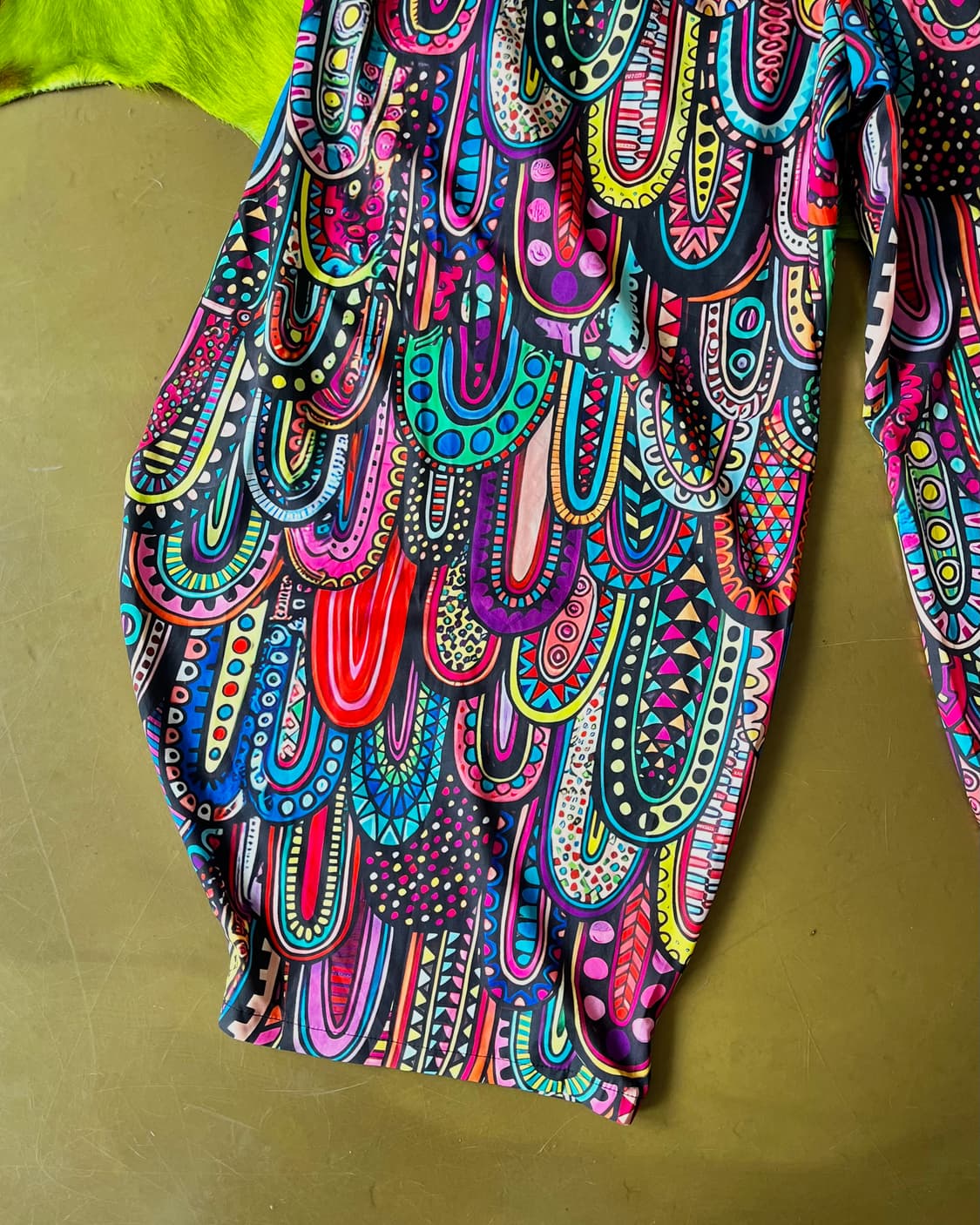 Vintage Crazy Pattern Balloon Pants 상품이미지5