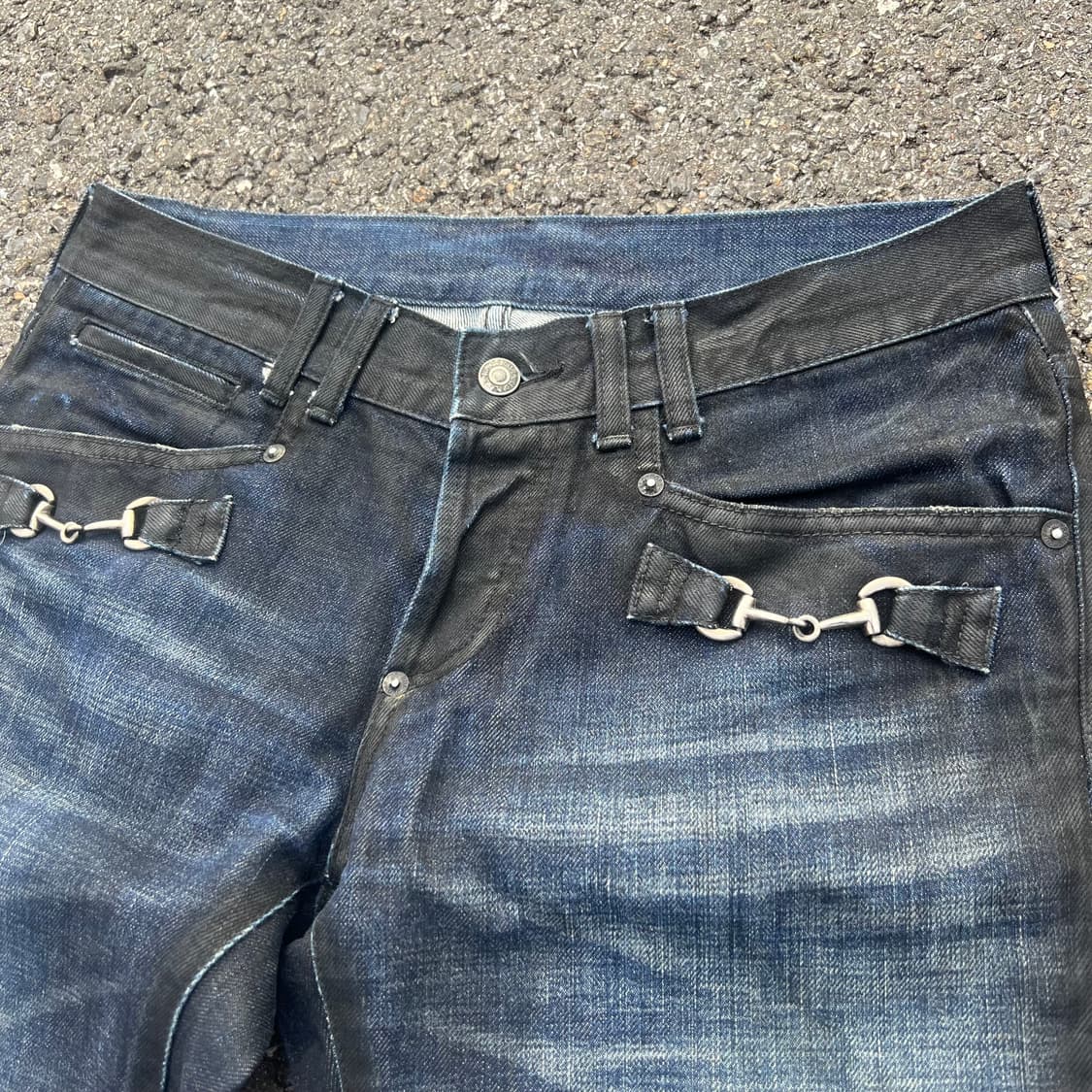 버팔로밥스 블랙 코티드 진 상품이미지2