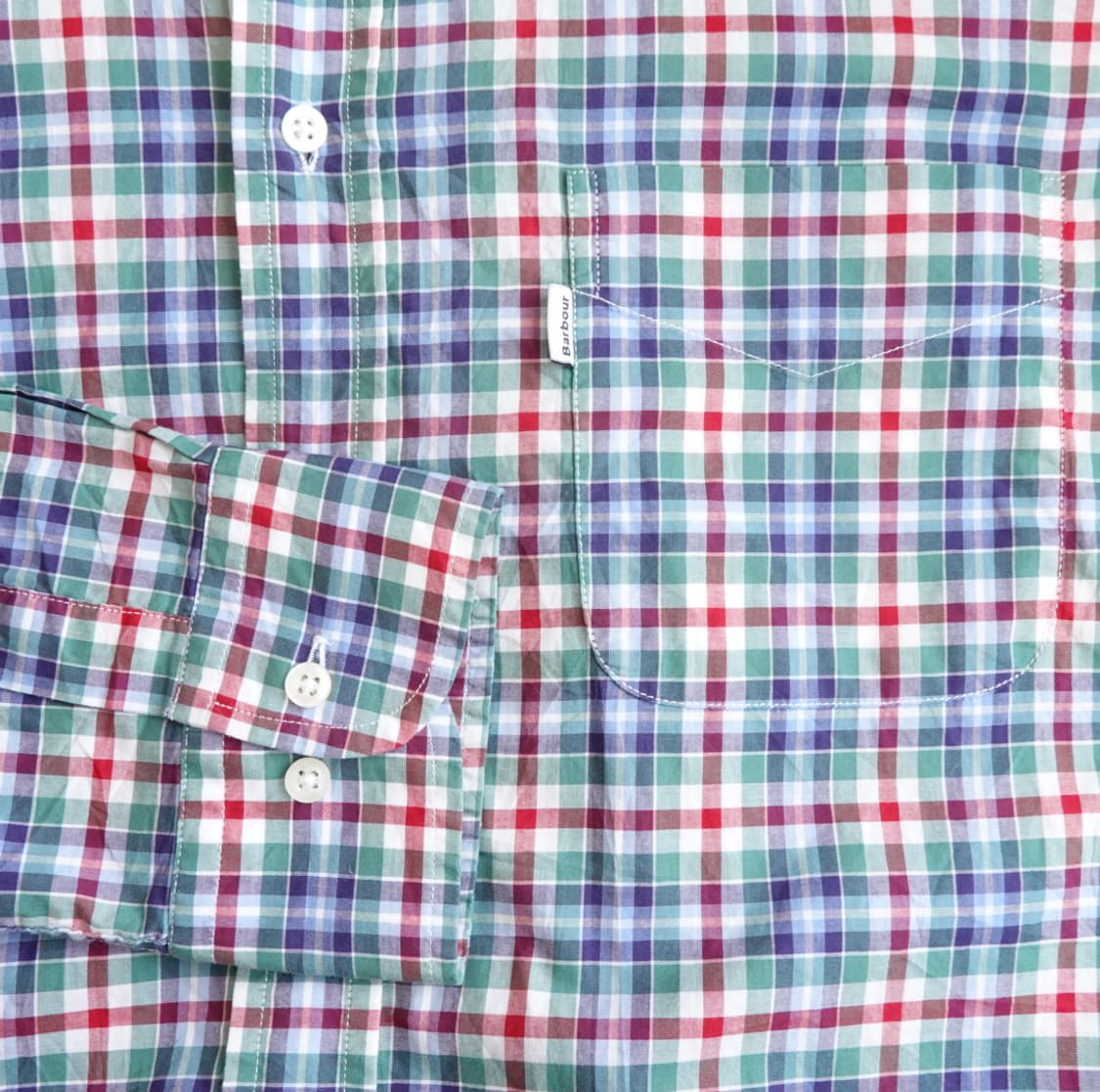 바버(Barbour) 체크 셔츠 1982 상품이미지5