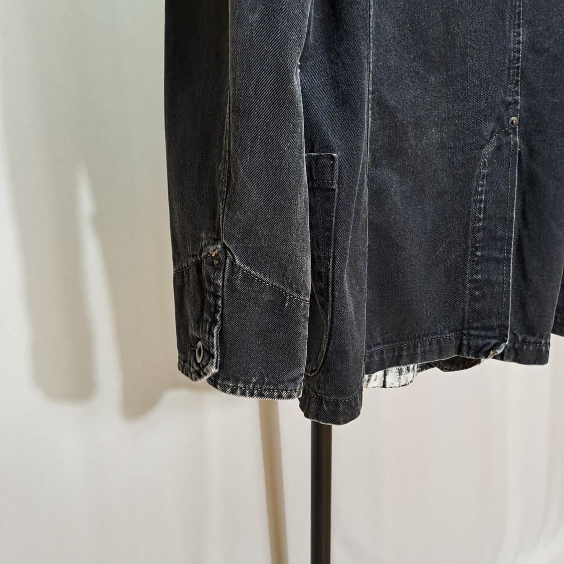 (택포) 리바이스 일판 레드룹 흑청 자켓 L A974 상품이미지6