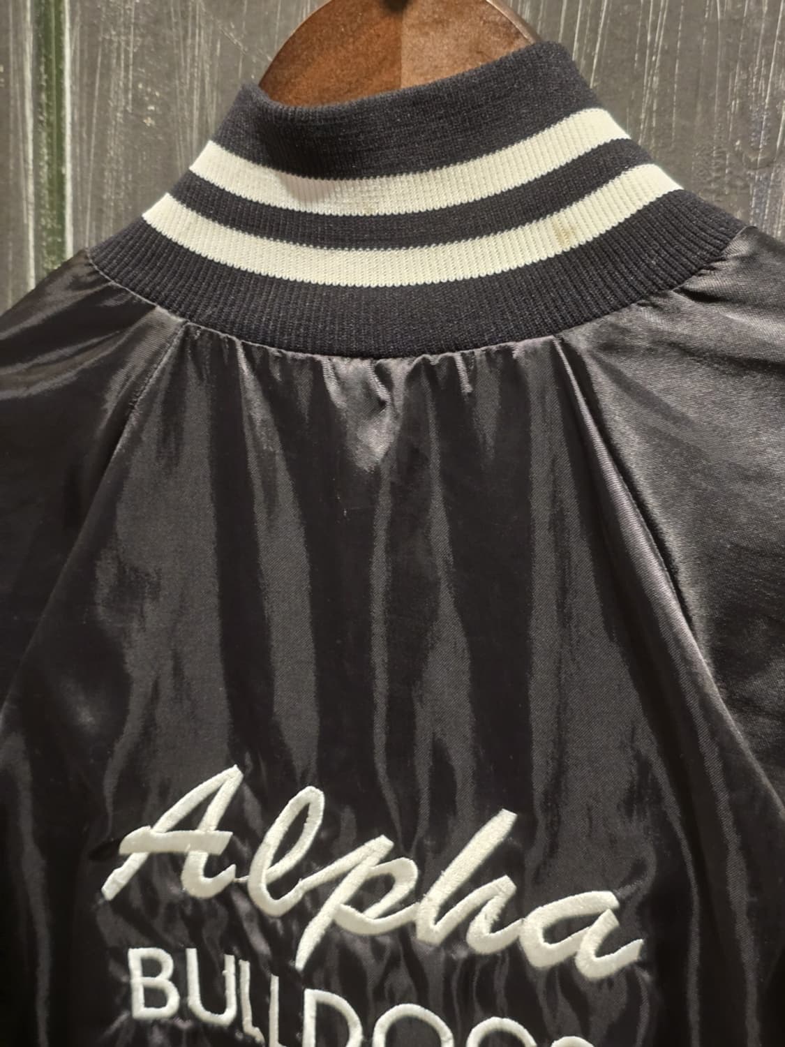 WestArk Satin Varsity Jacket made in USA 상품이미지7