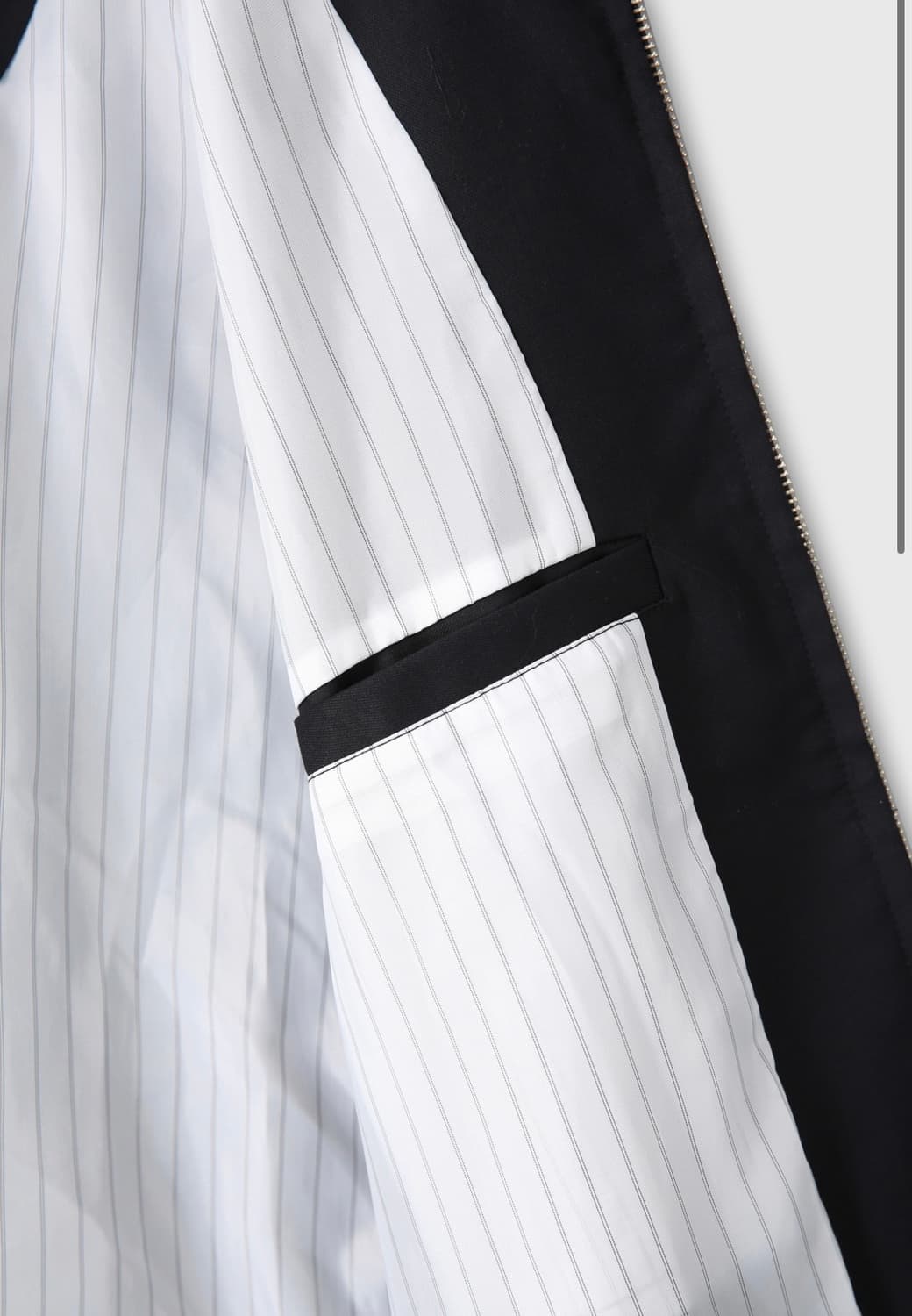 High neck jacket(Dark navy)    L사이즈 상품이미지3