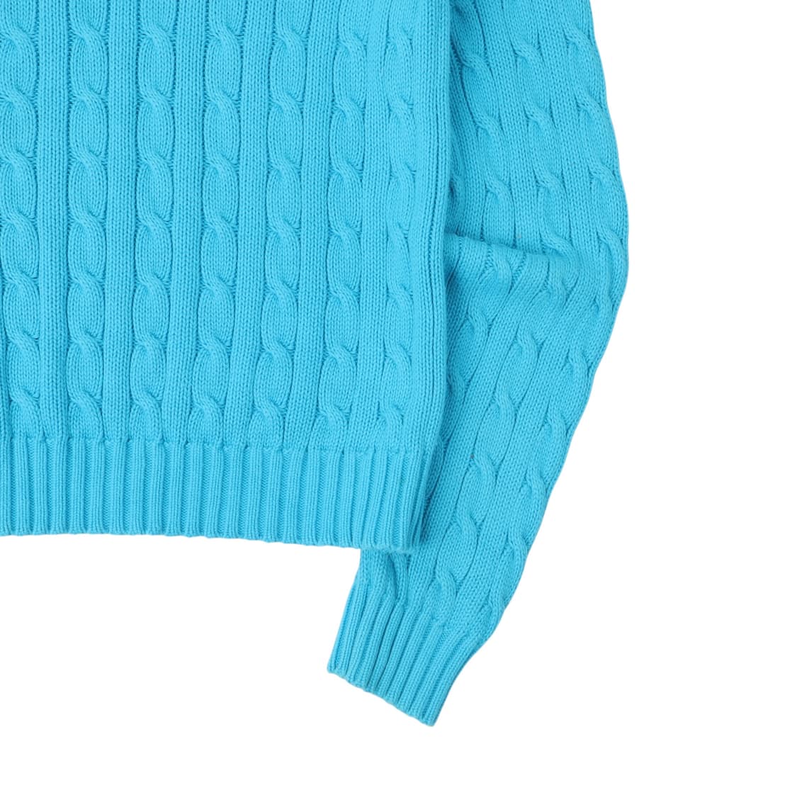 폴로 랄프로렌 라이트 블루 케이블 니트 상품이미지7