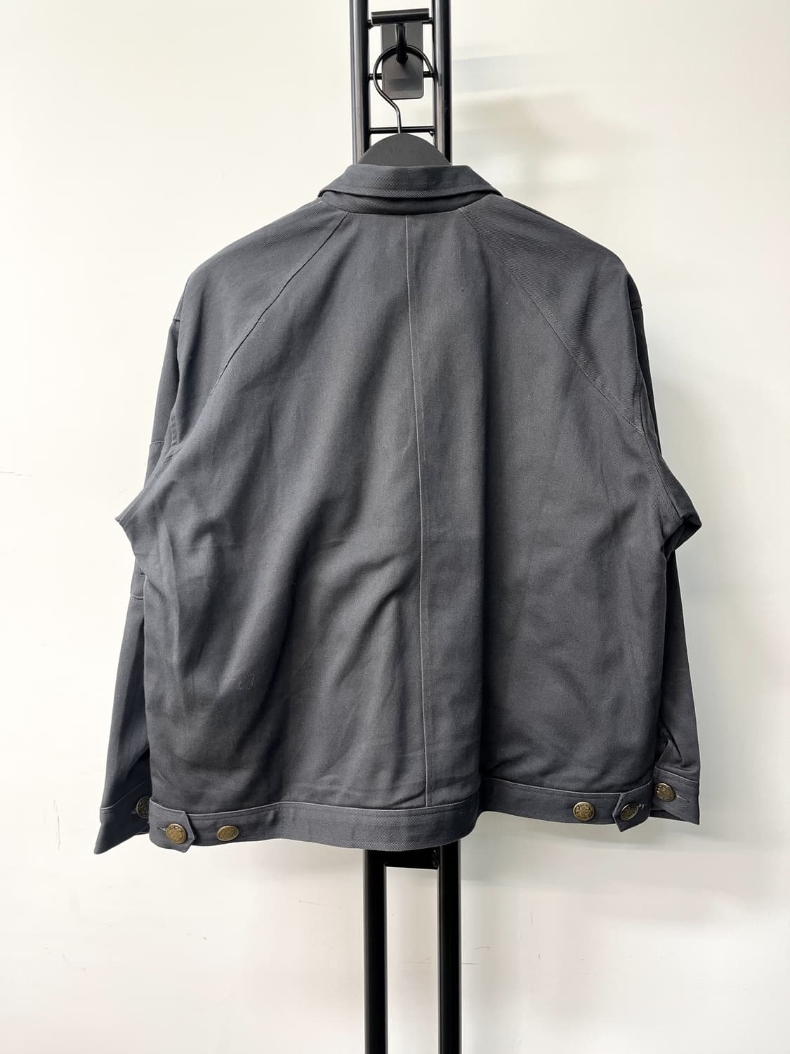 Palten 90's 체크 라인 워크 자켓 상품이미지4