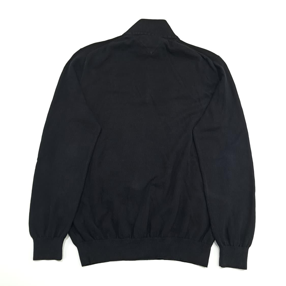 CN707 2XL 타미힐피거 블랙 하프집업 니트 스웨터 상품이미지7