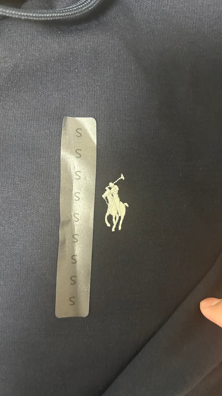 폴로 랄프 로렌 네이비 후드티 상품이미지3