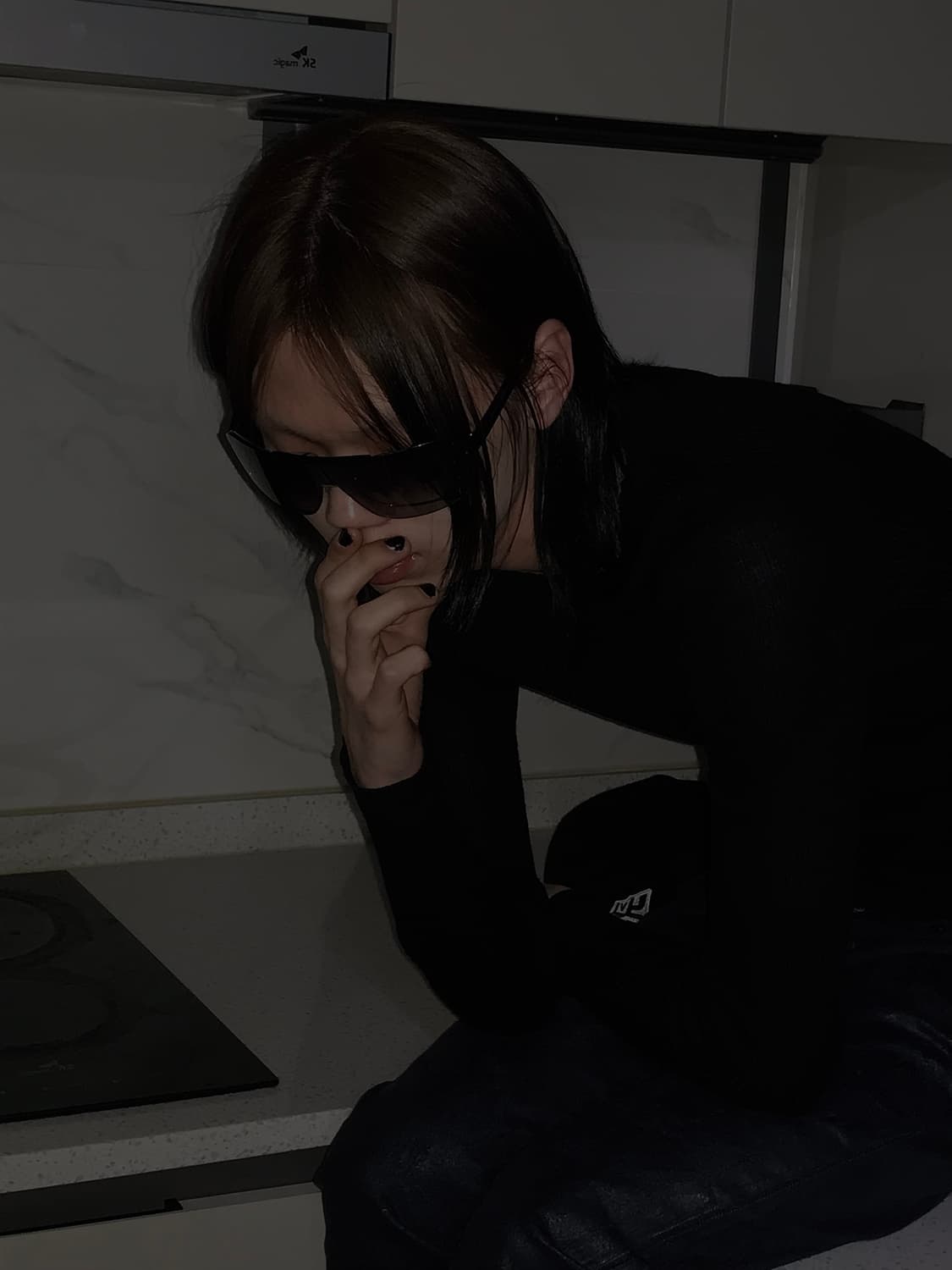 릭오웬스 리브드 롱슬리브 상품이미지2