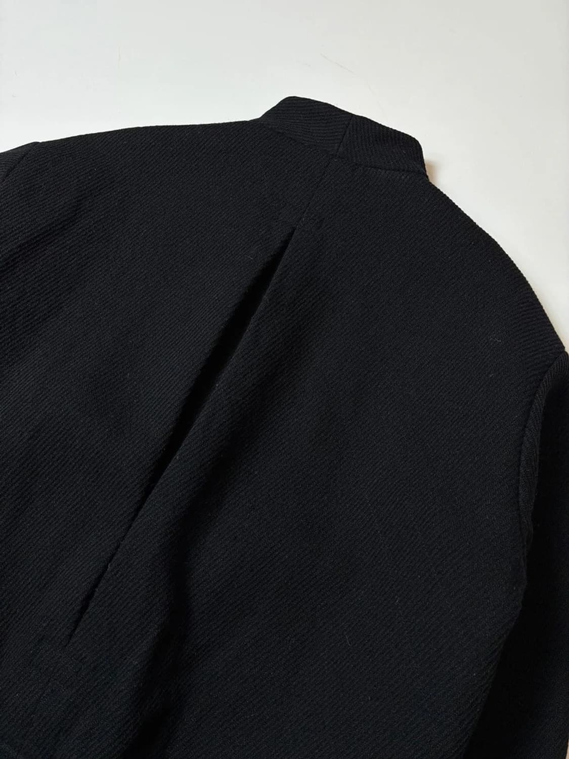 쿠어 COOR 22FW 트윌 울 숄 카라 바시티 자켓 PN8310 상품이미지5