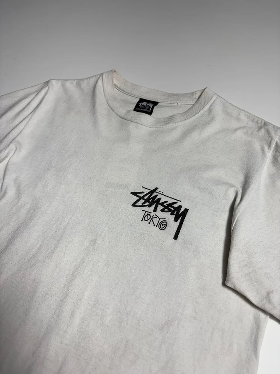 스투시 STUSSY 스탁 도쿄 코튼 반팔 티셔츠 R1880 상품이미지4