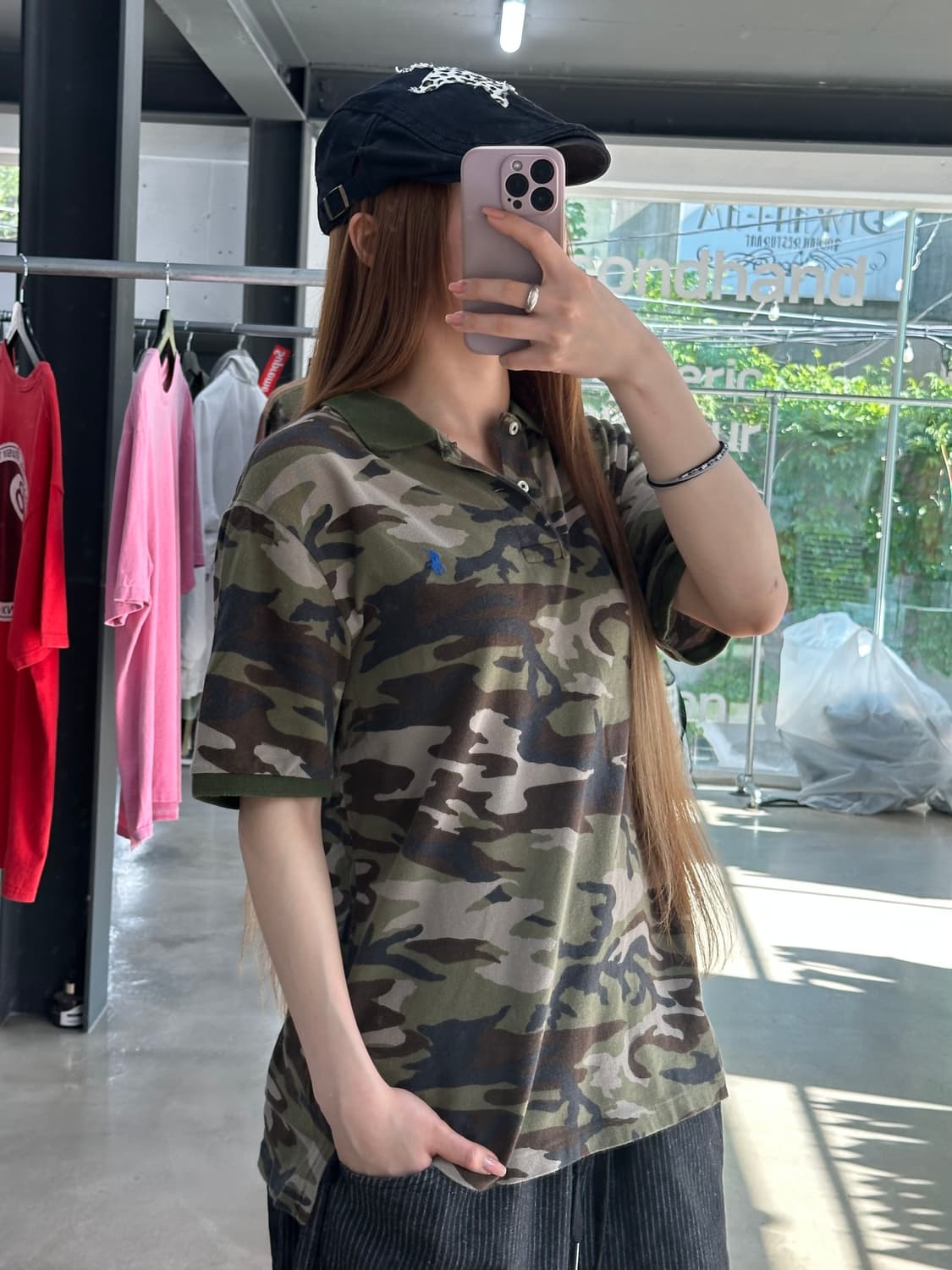 폴로랄프로렌 포니 카모 Pk 반팔티 상품이미지2