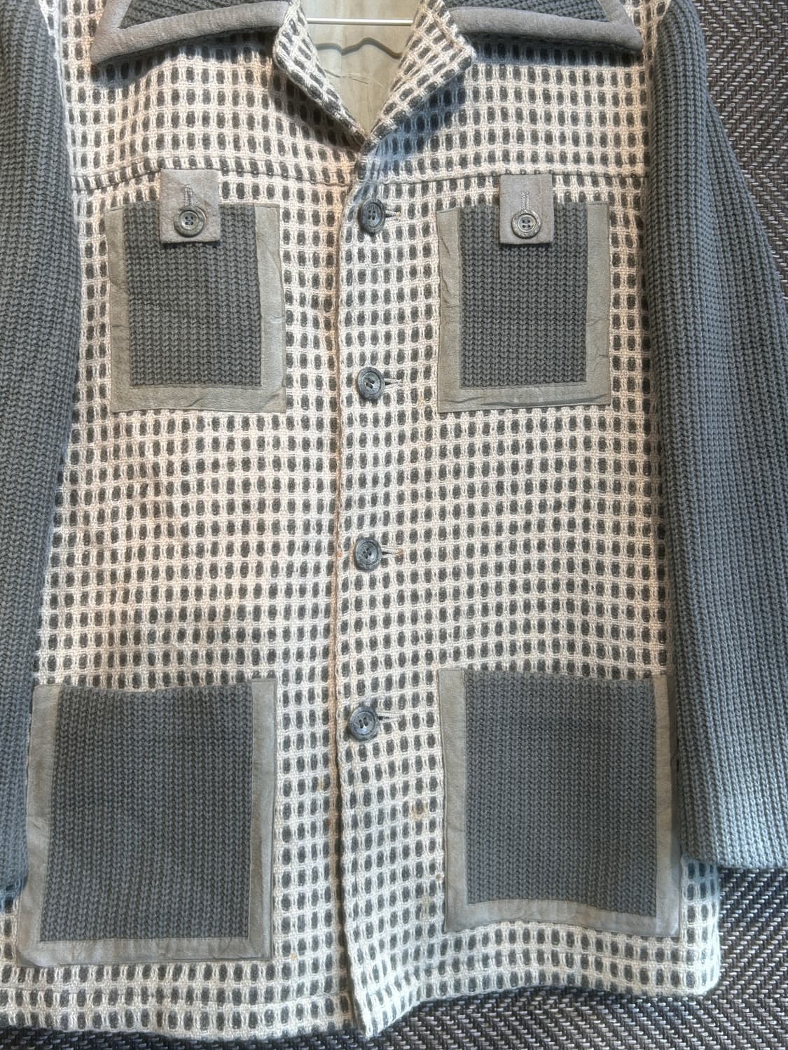 70s  피에르가르뎅 사메디 디망쉬 해체주의 재킷 상품이미지5