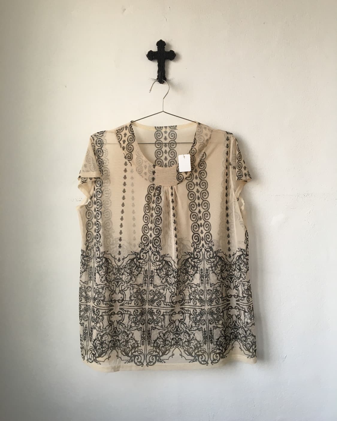 Printing point mesh top 상품이미지2