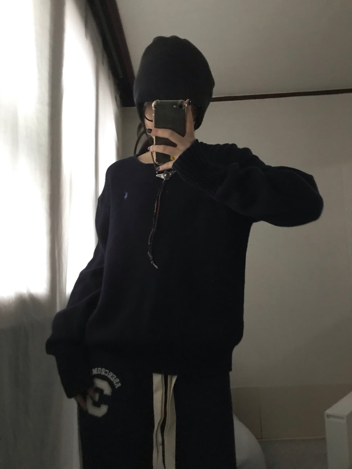 폴로 네이비 니트 상품이미지6