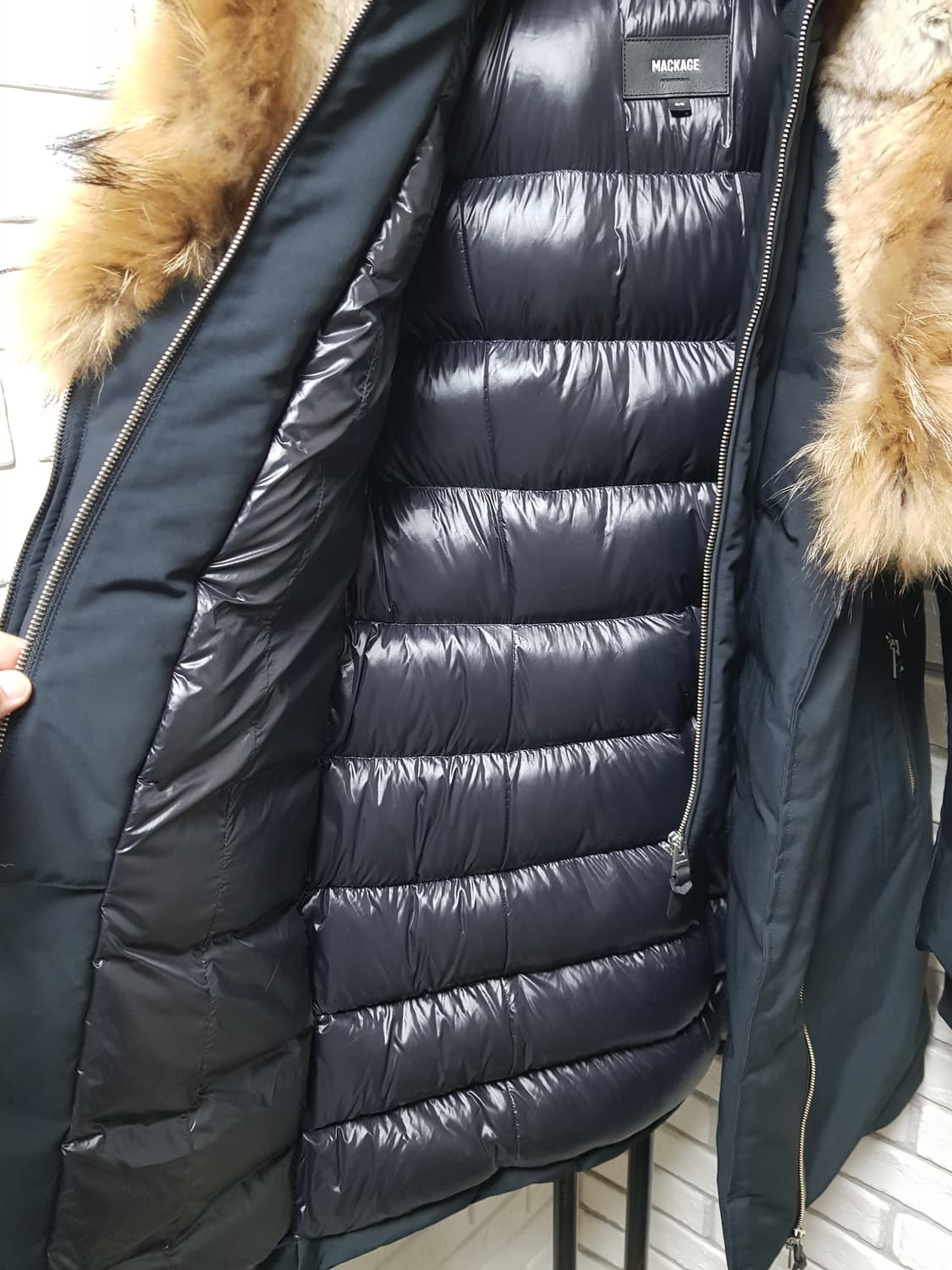 [55~66/정품] 맥케이지 트리쉬 롱패딩 상품이미지6