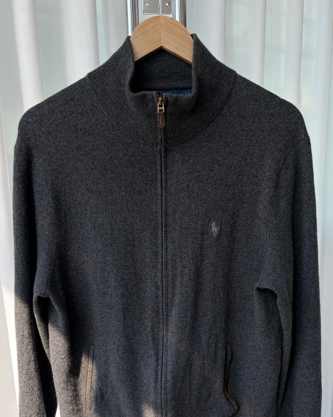 [M]폴로 랄프로렌 메리노울 니트 집업 상품이미지3