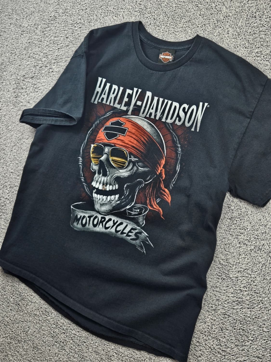 할리데이비슨 위스콘신 오코노왁 반팔 티셔츠 ( L 추정 ) / 11650 상품이미지4