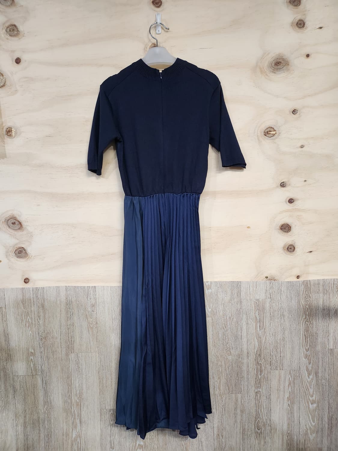 561) 여성 플리츠 번팔 롱 원피스 상품이미지2