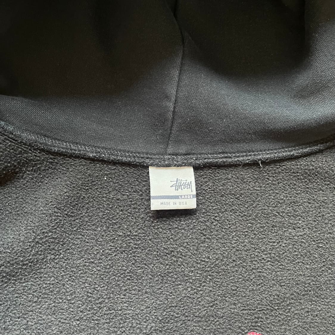 올드 스투시 후드 집업 미국제조 Made in USA 상품이미지5