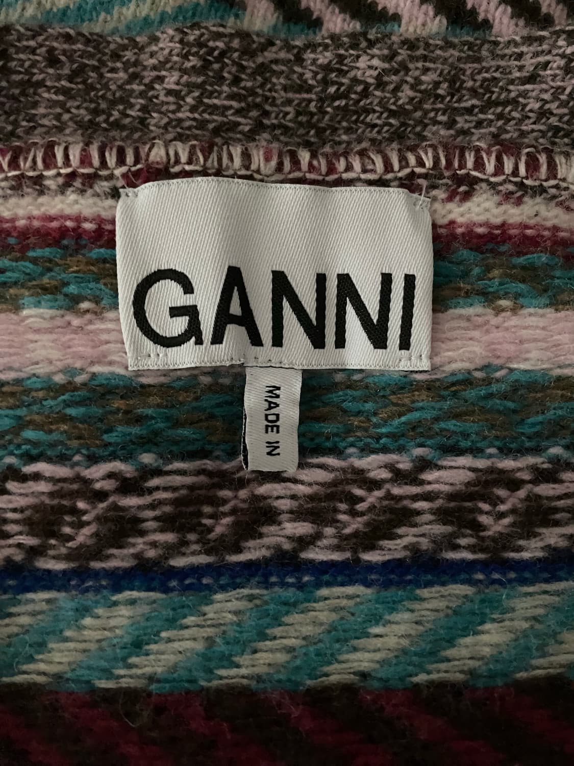 GANNI 가니 울 가디건(XS) 상품이미지7