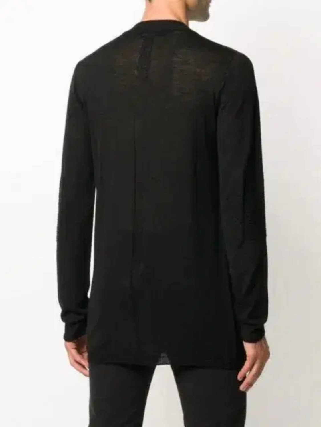 릭오웬스 캐시미어 레벨 라운드 넥 스웨터 상품이미지2