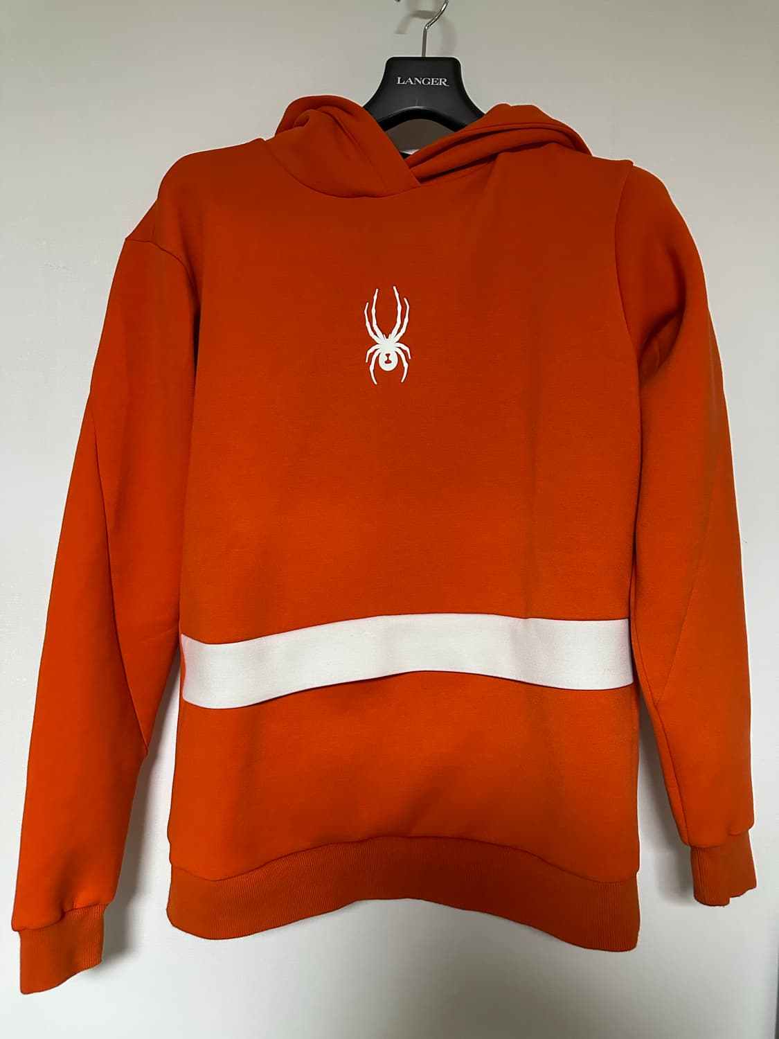 스파이더 오렌지색 후드티 상품이미지1