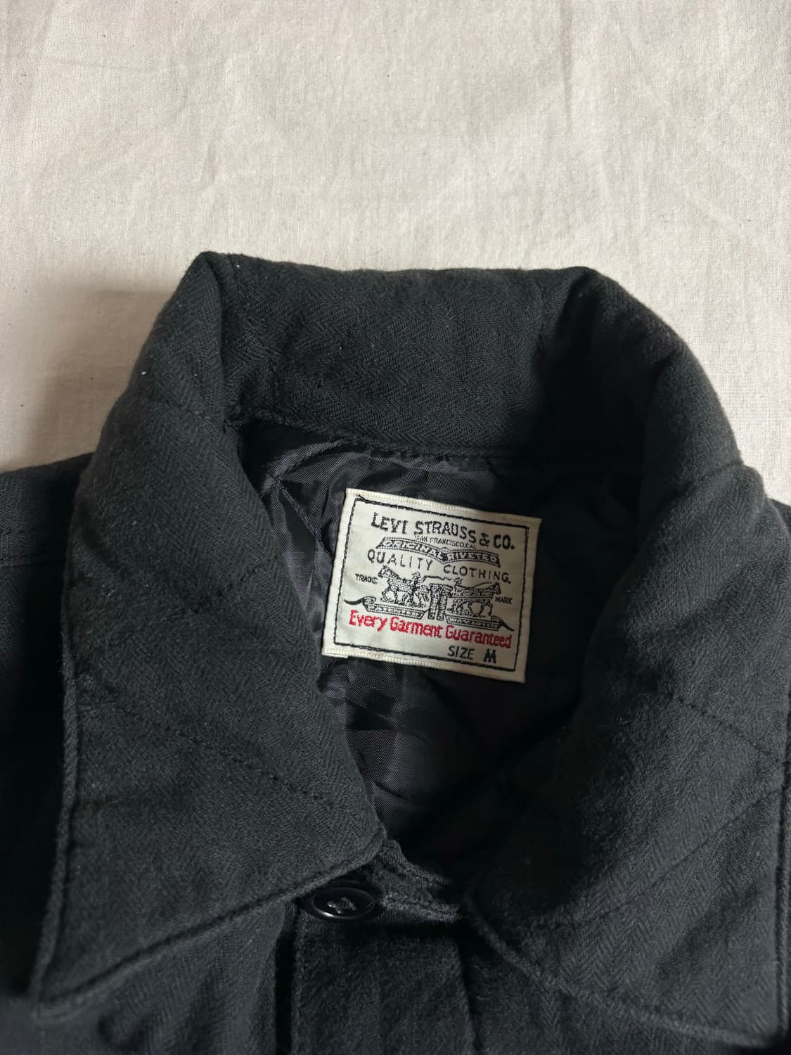 Levis 리바이스 퀄팅 코튼 트러커 자켓 M 상품이미지4