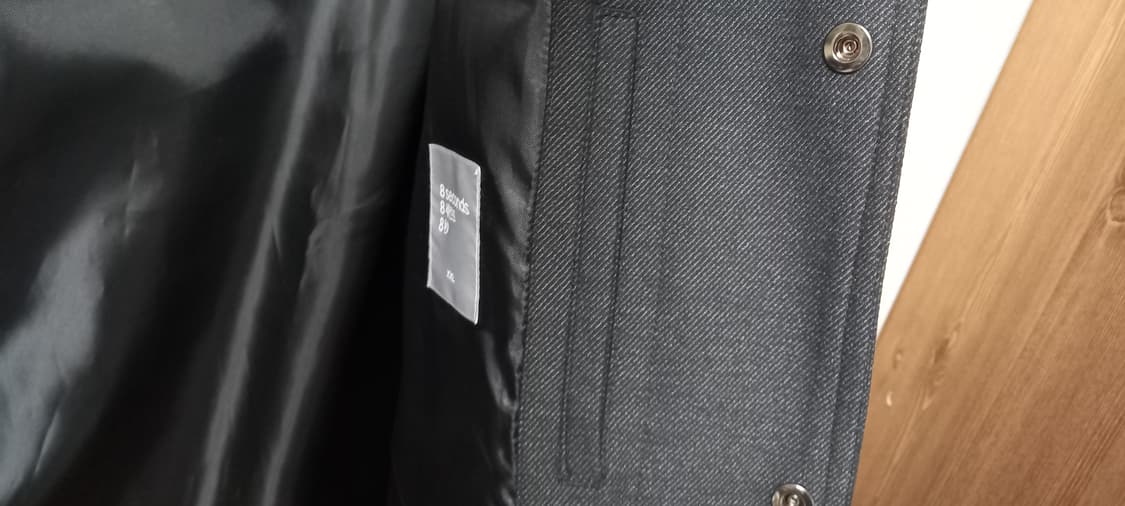 에잇세컨즈 코튼 트윌 블루종 자켓 XXL 상품이미지5