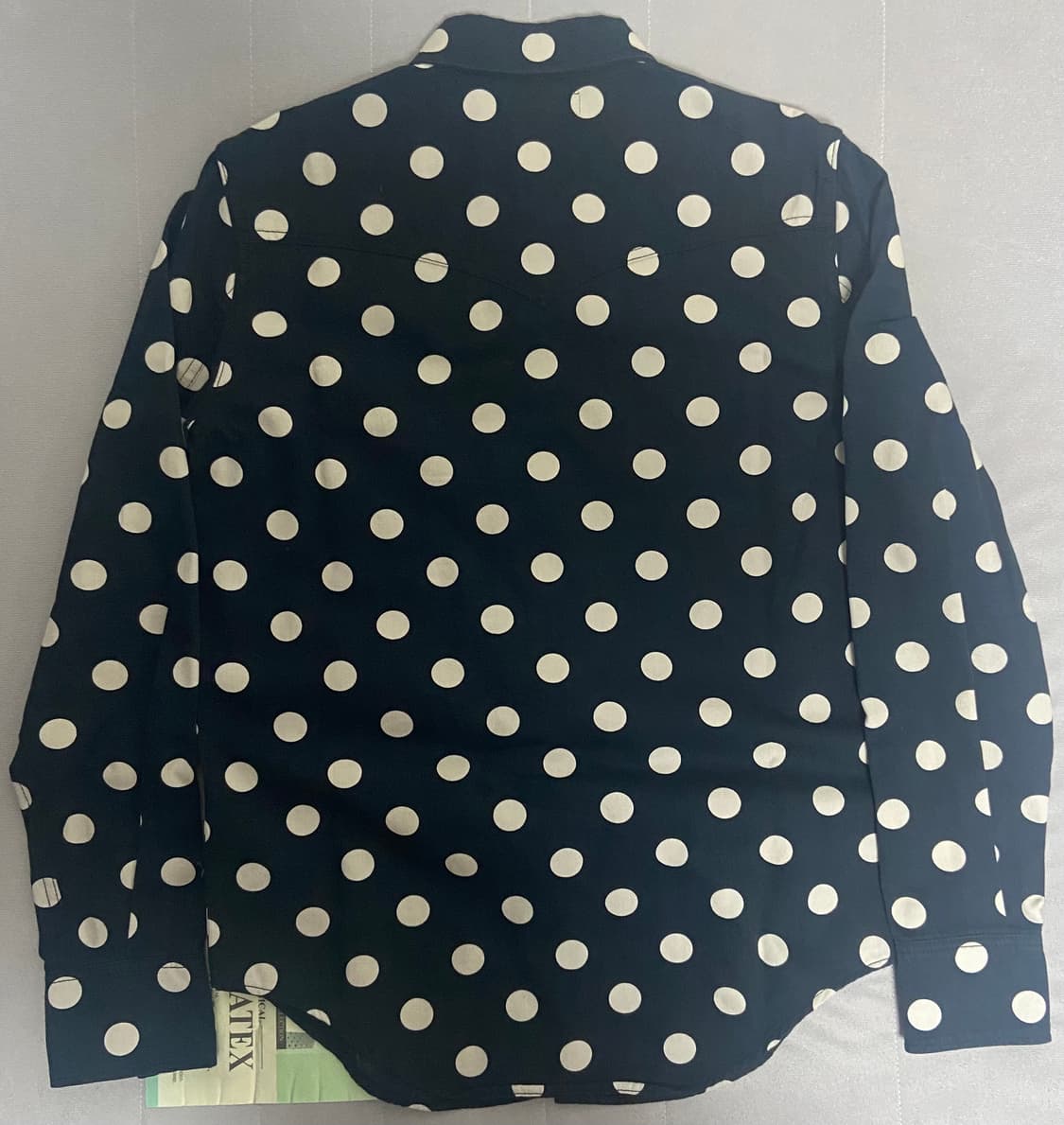 생로랑 웨스턴  도트 셔츠 M 상품이미지2