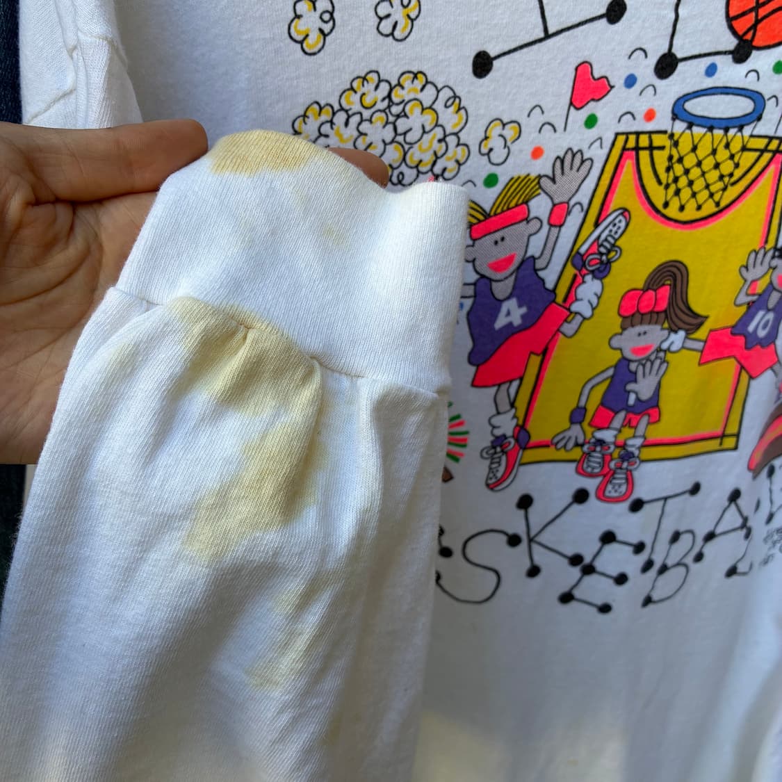 90’s I LOVE BASKETBALL Long Sleeve 상품이미지4