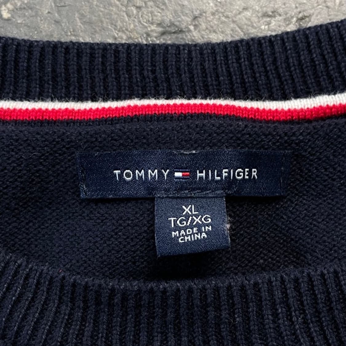 100 타미힐피거 로고 니트 상품이미지3