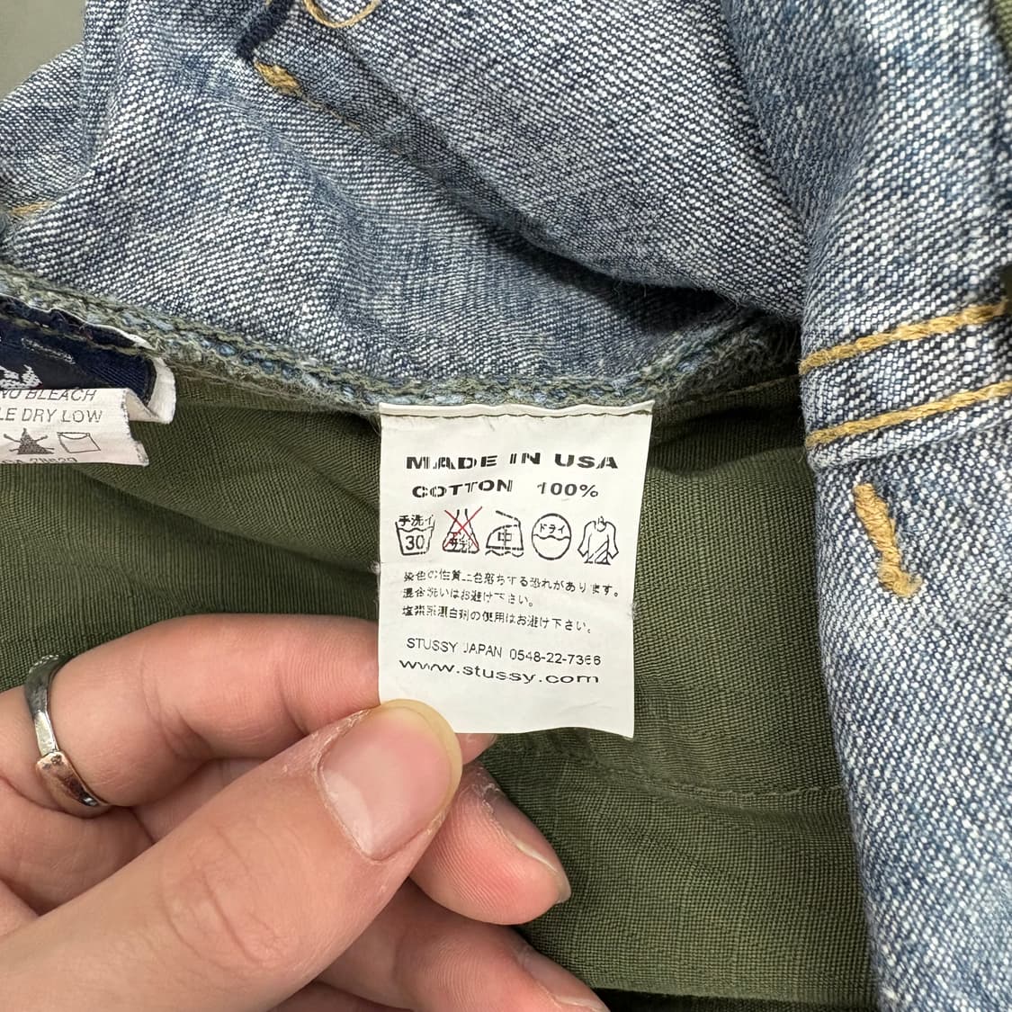 Stussy 스투시 데님 청바지 32 상품이미지10