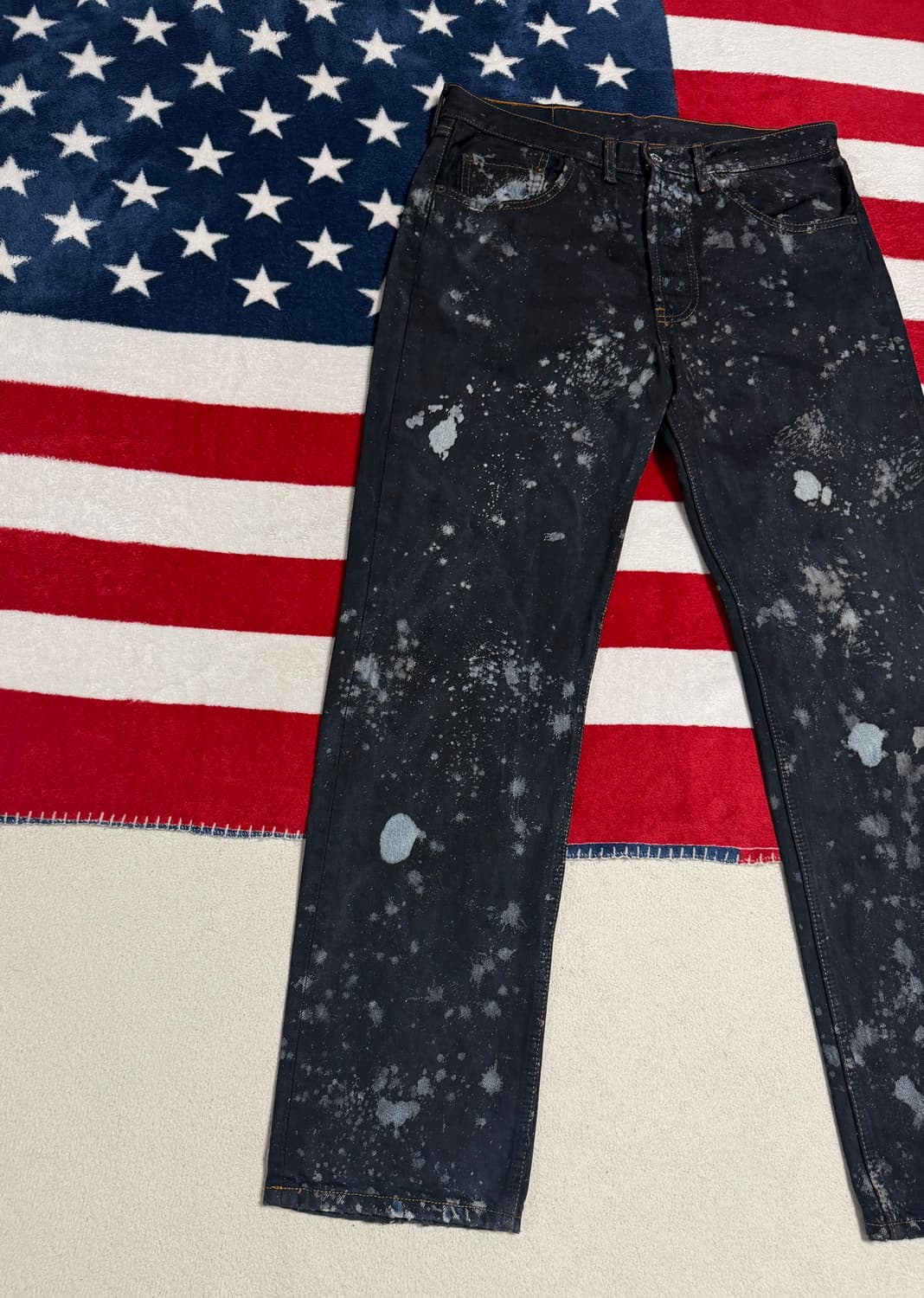 리바이스 501  페인팅 커스텀 빈티지 Levi’s 501 USA[33] 상품이미지5