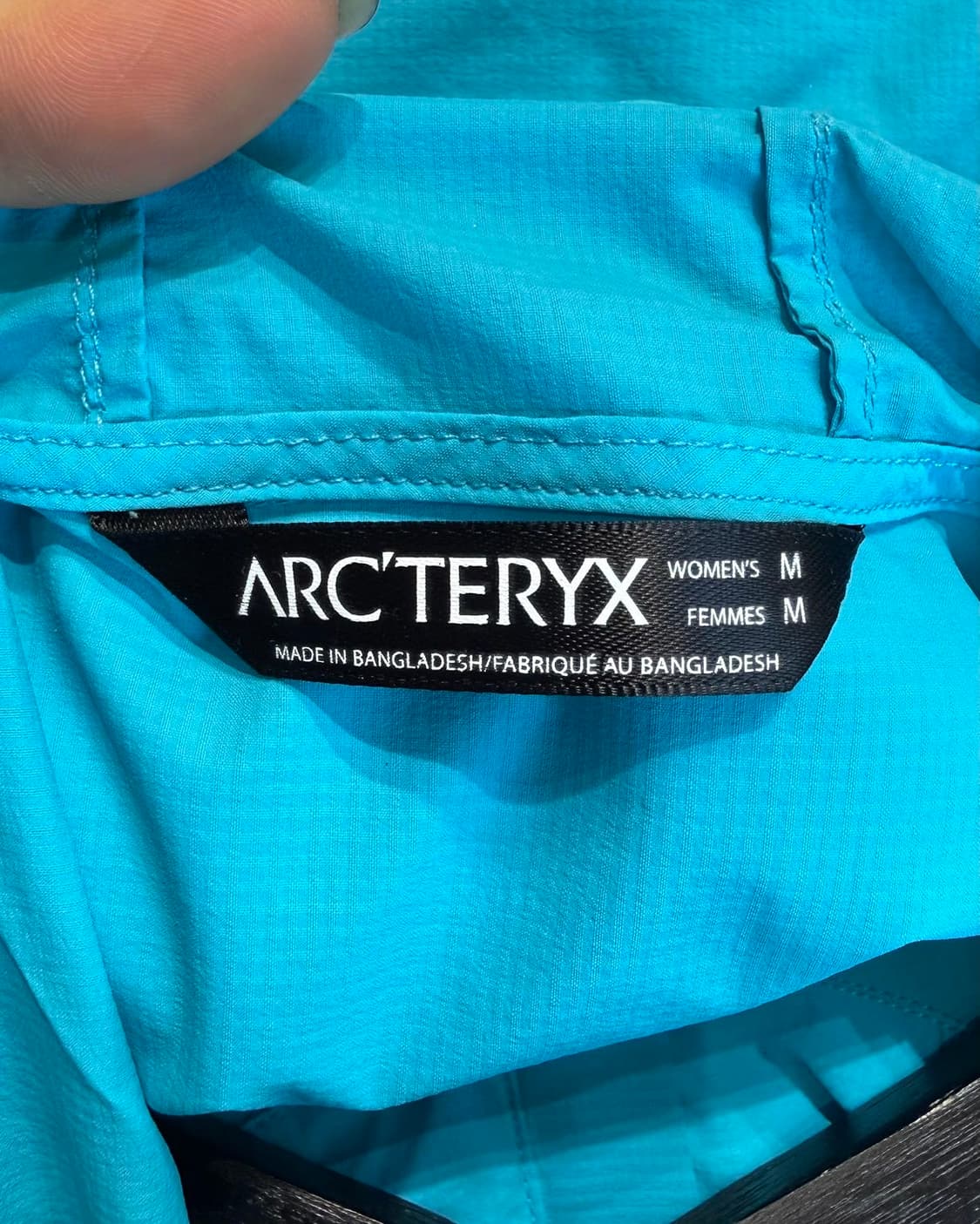 아크테릭스 블루 나일론 후드 자켓  상품이미지8