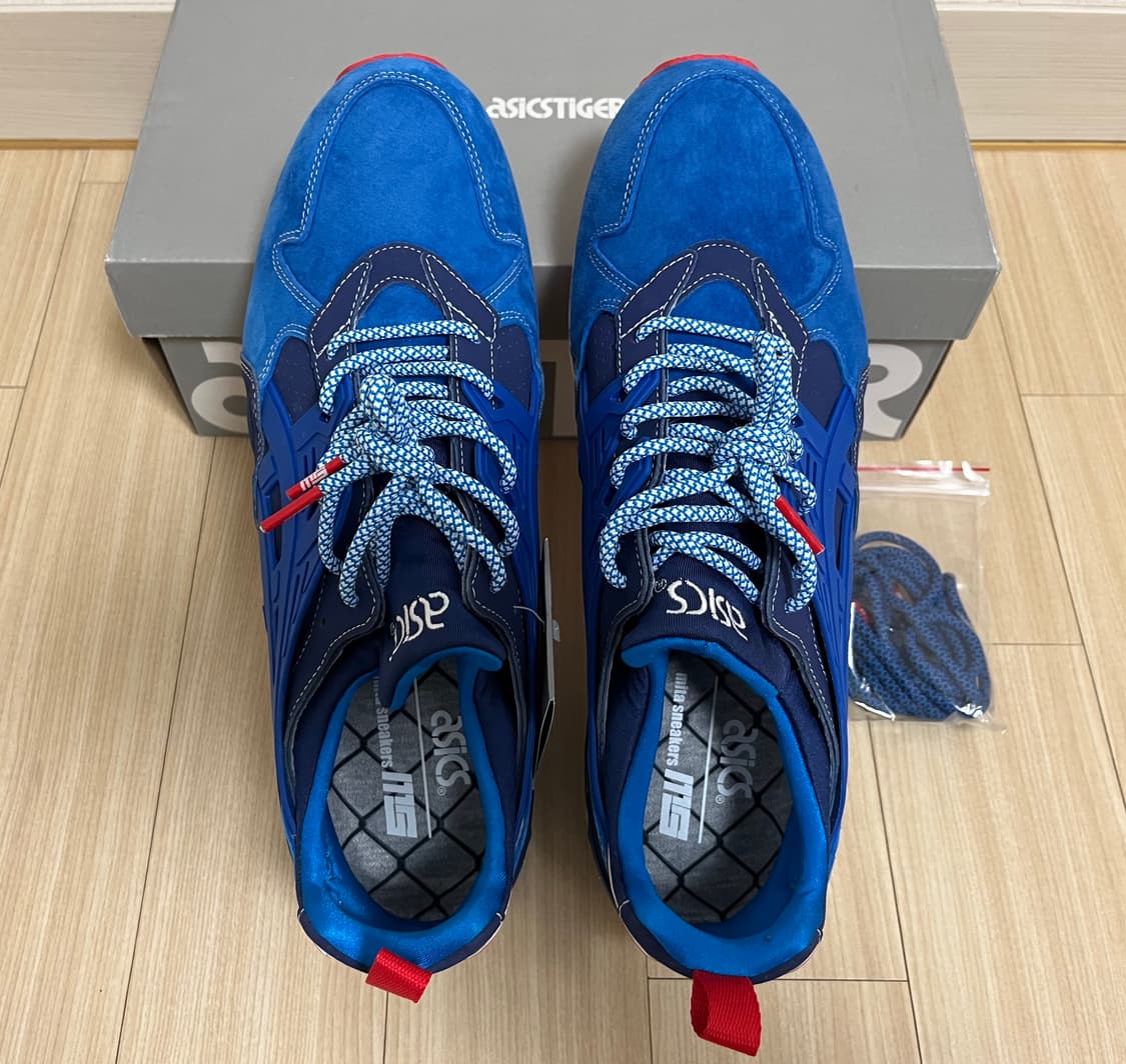 [새제품] [280~285] 아식스 x 미타 젤카야노 트레이너 상품이미지4