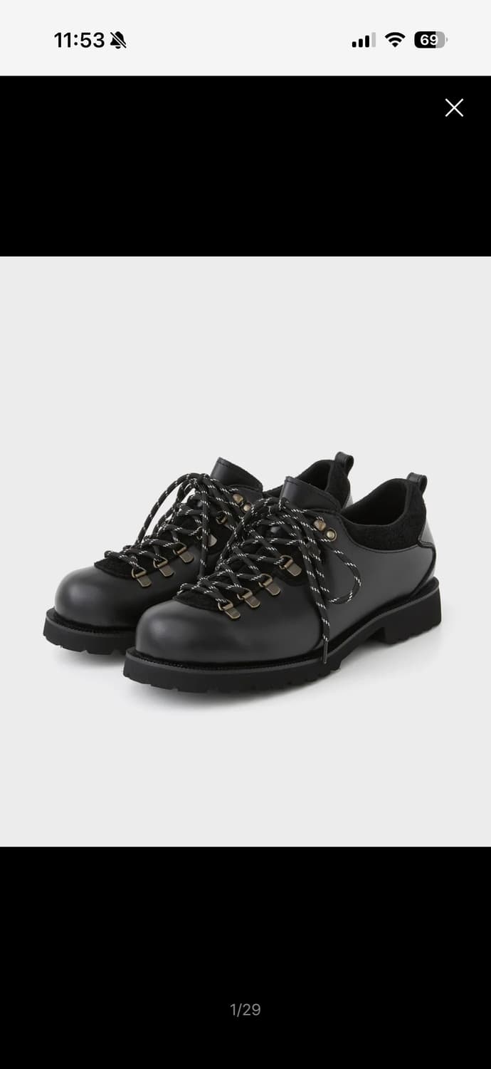 로맨틱무브 오트 마운틴슈즈(오일블랙) 상품이미지1