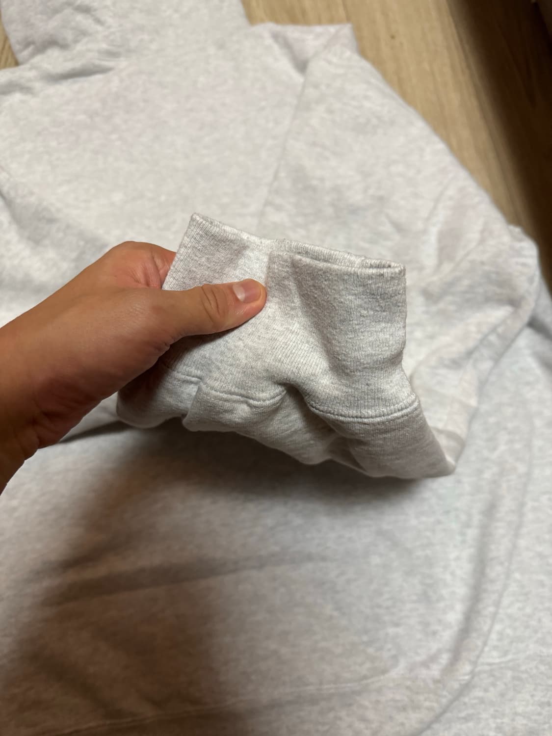 슈프림 23SS 스크립트 후디 애쉬 그레이 상품이미지8