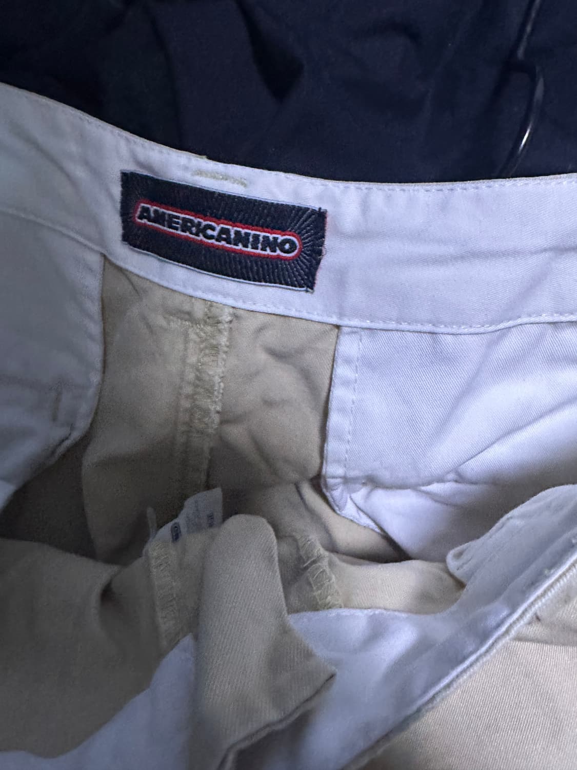 [L] 빈티지 아메리카니노 와이드 치노 팬츠 베이지 상품이미지7