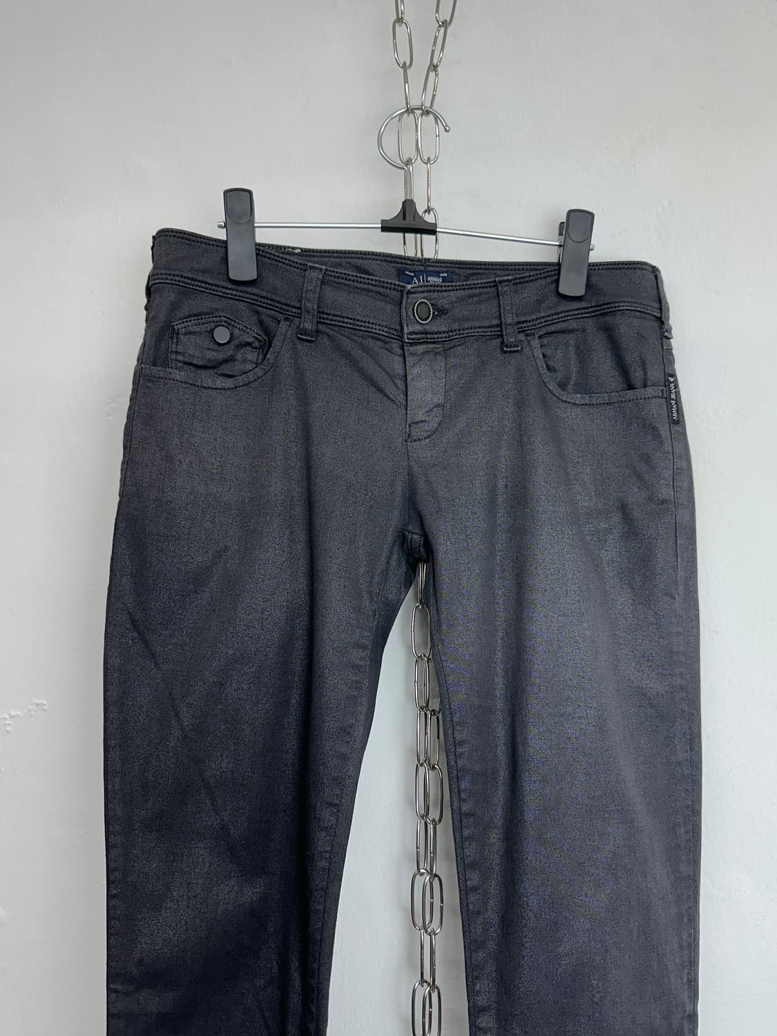 Armani Jeans Coated Skinny Pants 상품이미지5