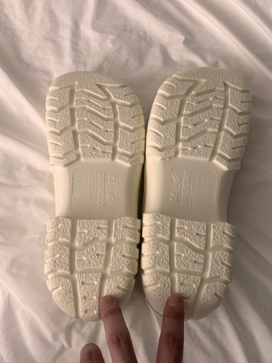 버켄스탁 A640 클로그 화이트 42 (270) 새상품 상품이미지4