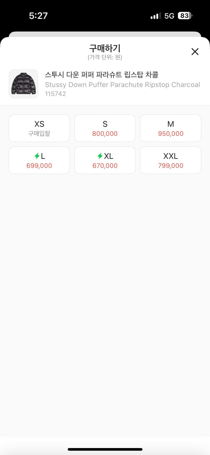 스투시 립스탑 패딩 상품이미지5