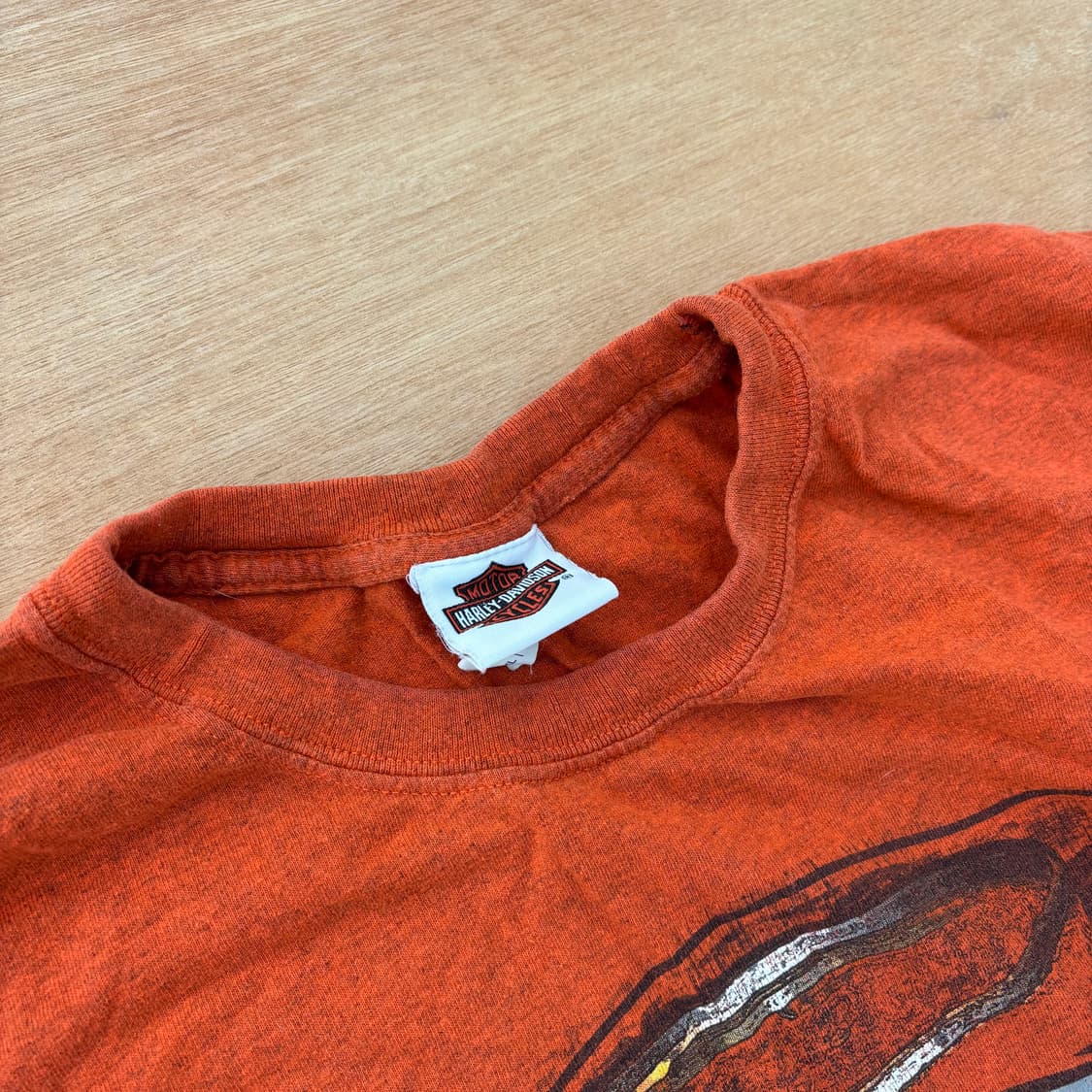 Harley-Davidson Genuine Logo Tee (Orange 상품이미지3