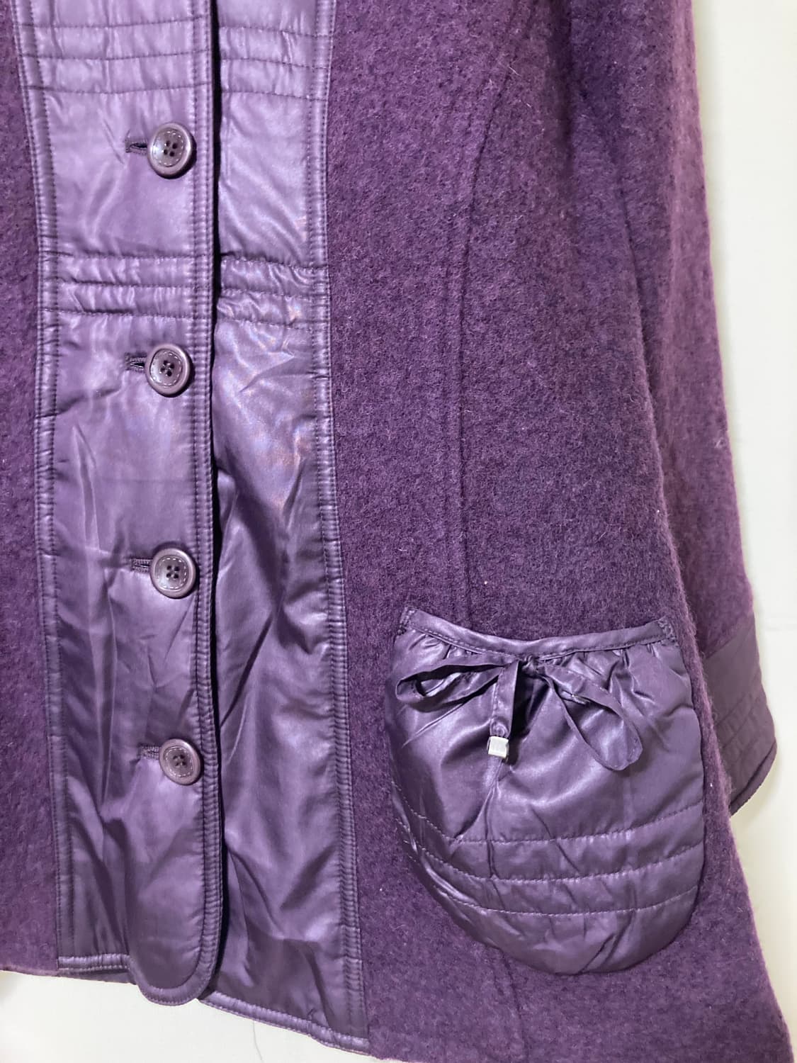 미사깔 둥근카라 자켓 상품이미지3